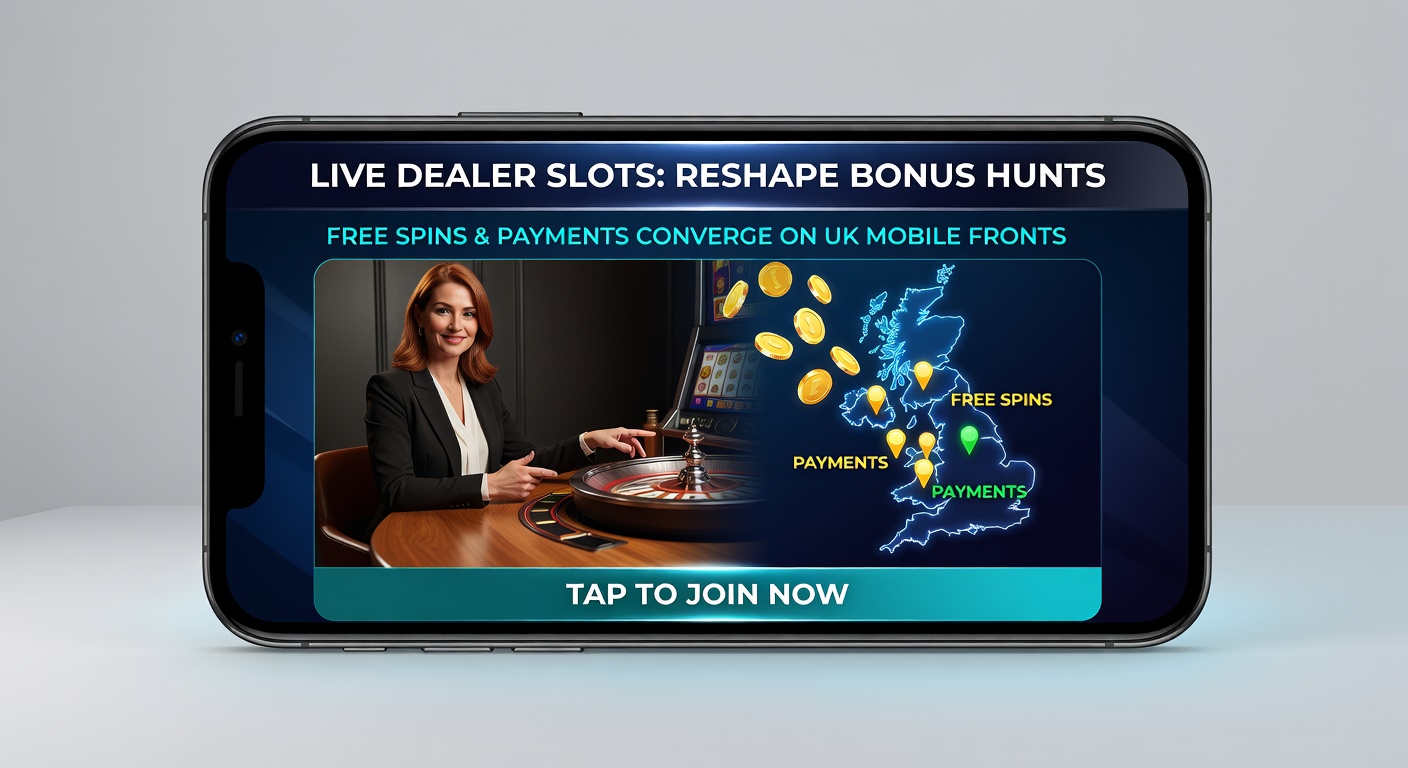 Mobile phone displaying a live dealer slot bonus round with free spins cascading and payment options popping up seamlessly