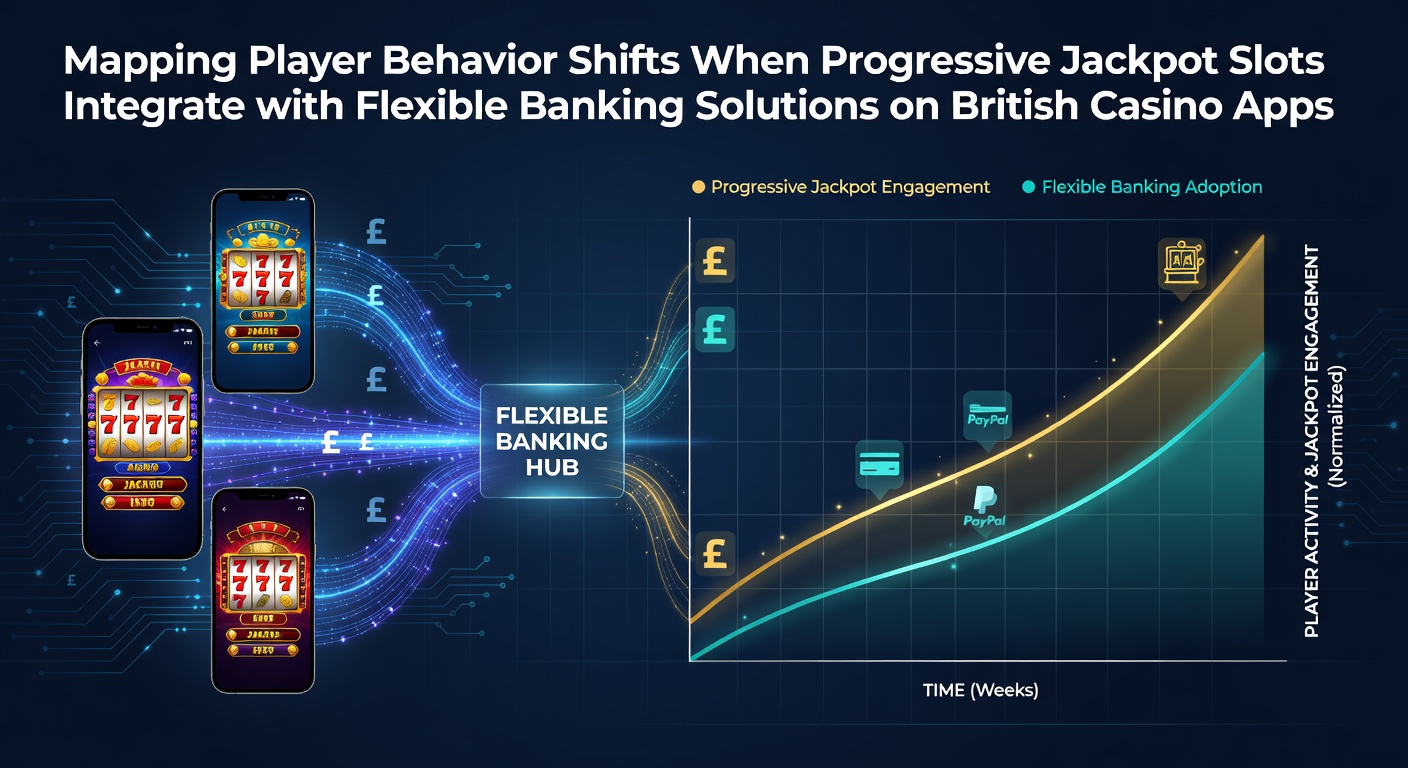 Player engagement metrics displayed on a British casino app interface showing progressive jackpot activity and banking options